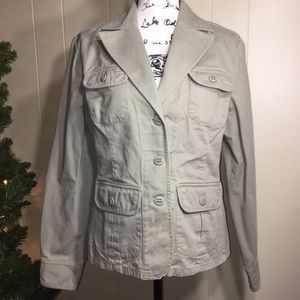 Sonoma Life+Style Cargo Blazer Medium